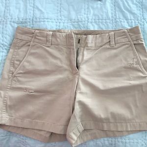 Tan jcrew shorts